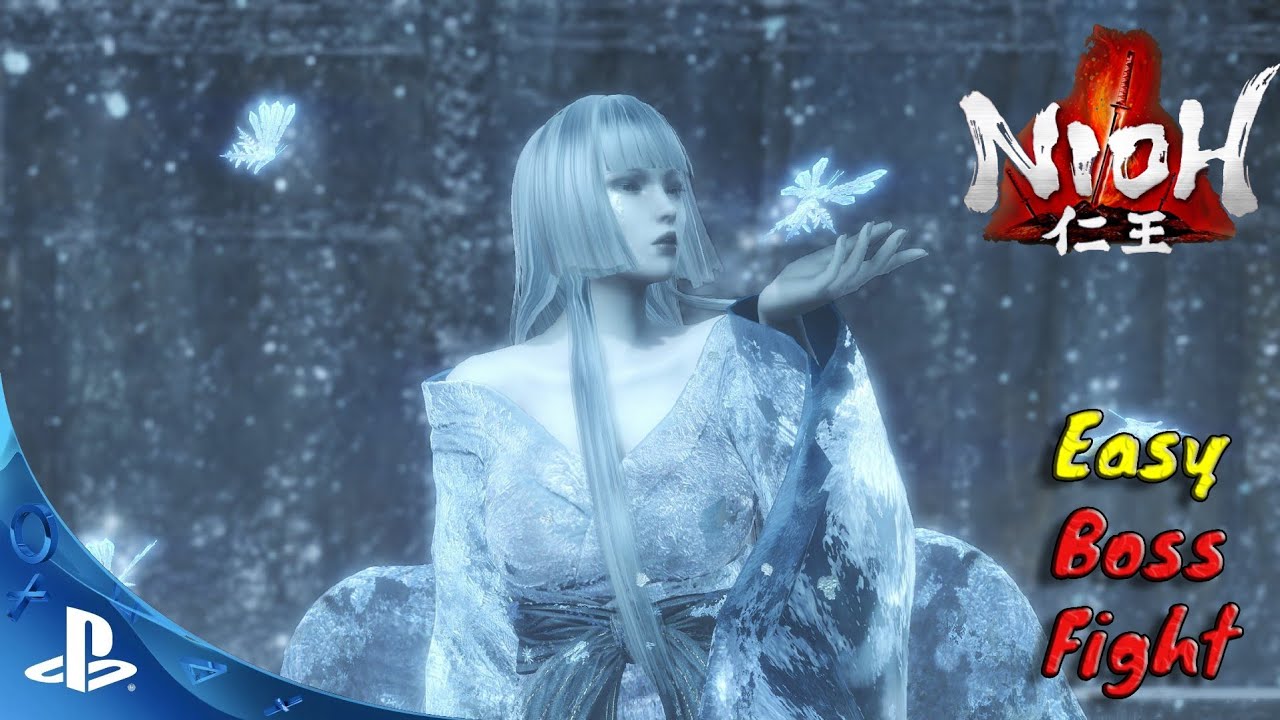 Nioh - Yuki-onna (Easy Boss Fight )