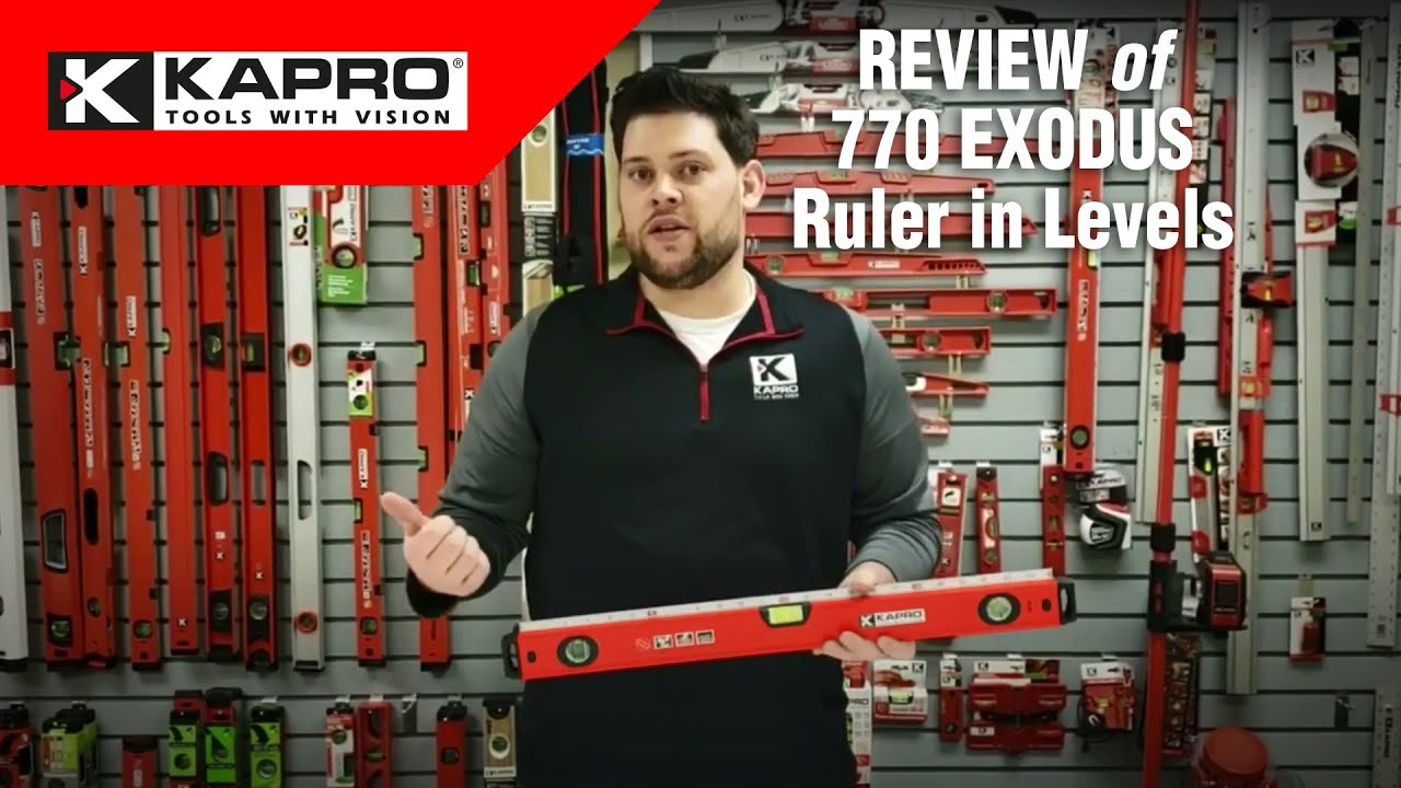 Kapro 770 EXODUS Ruler in Levels