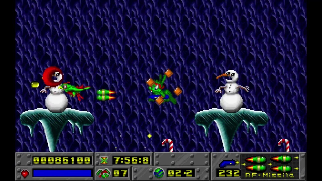 Jazz Jackrabbit - Episode 4 - Gene Machine (1994) [MS-DOS]