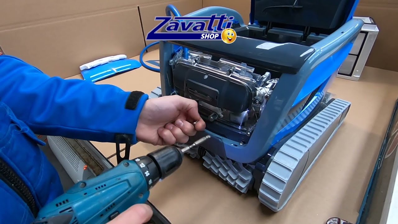 Comment démonter la brosse robotique active Dolphin M600
