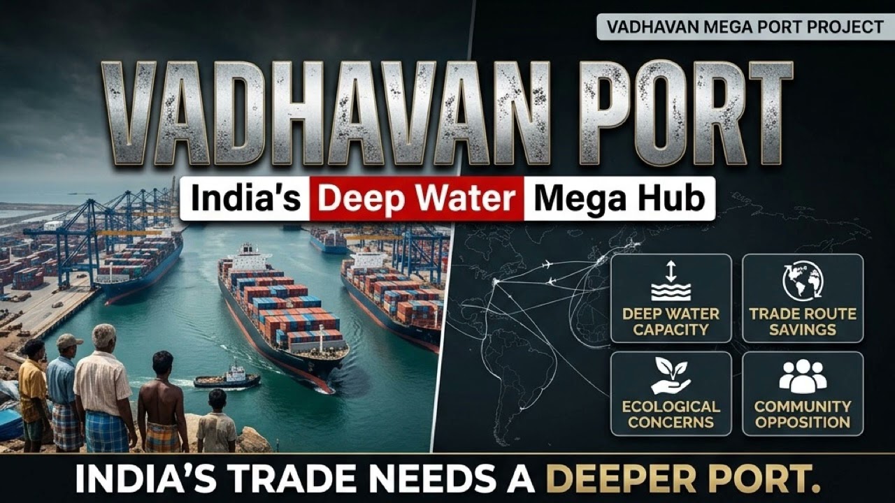 55.  India s 76,000 Crore Gamble at Vadhavan Port
