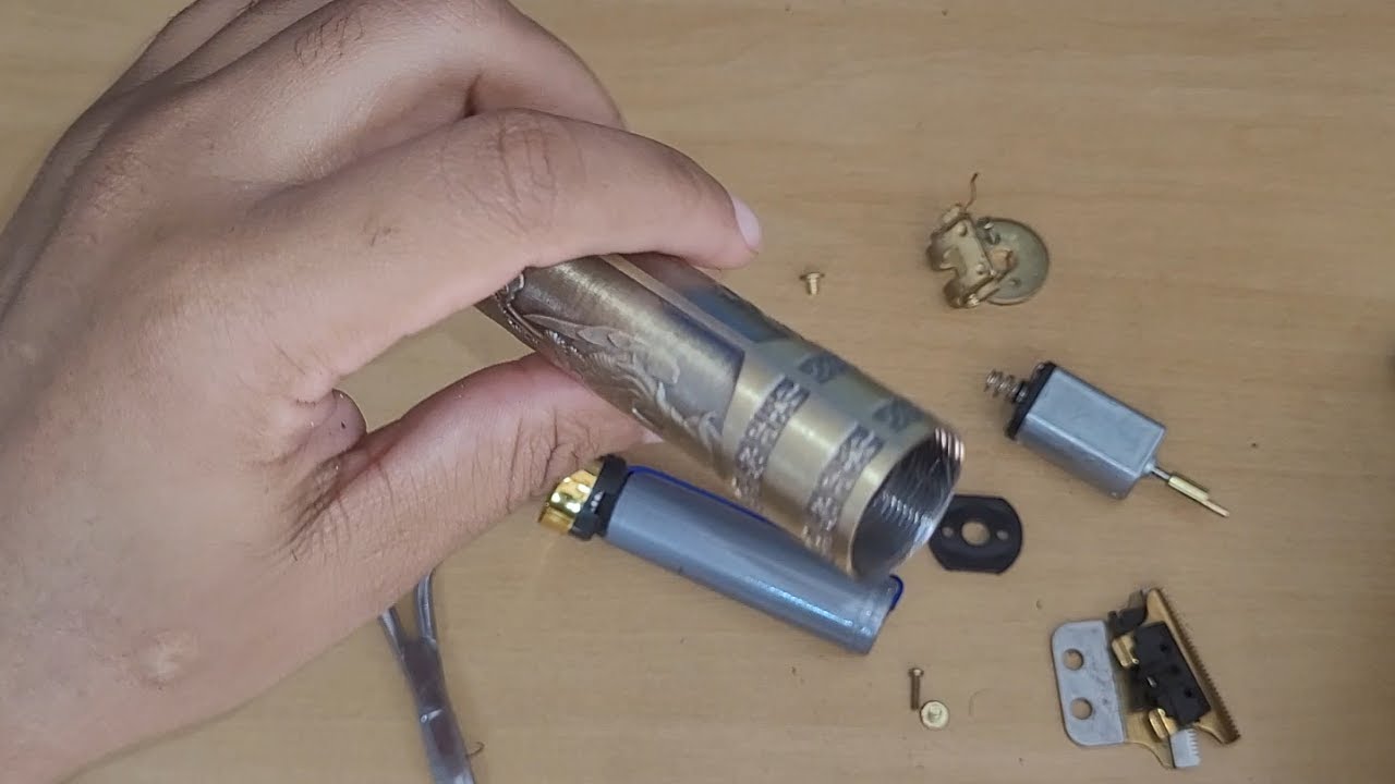 como abrir a máquina de cortar cabelo do dragão reparo conserto