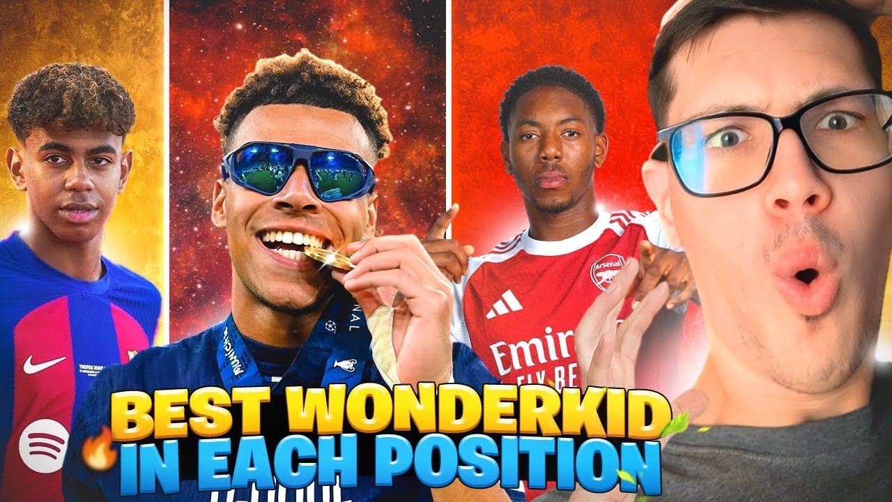 Picking The BEST European Wonderkid in EACH Position