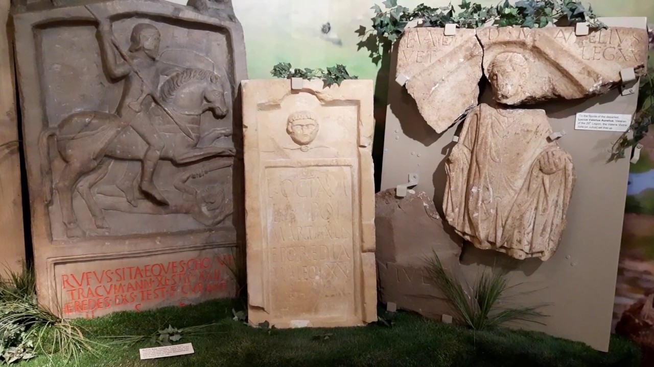 The Roman area of the Museum of Gloucester