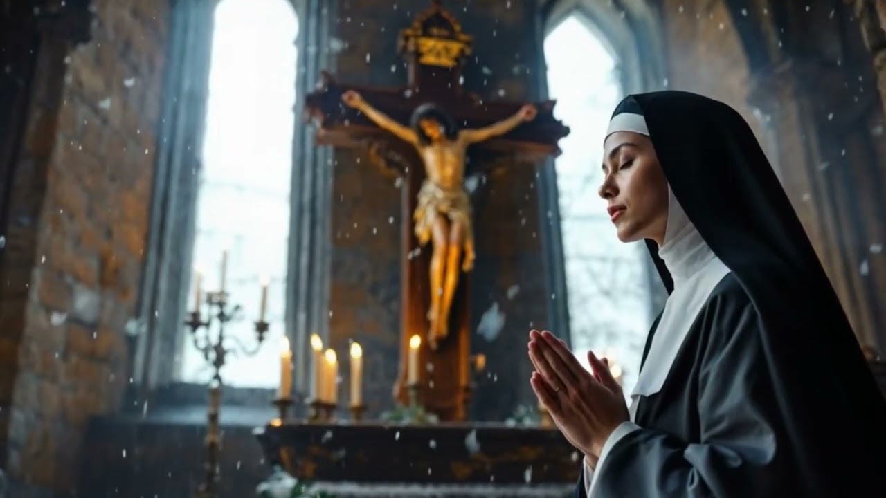 ✝️ Serene Sacred Gregorian Chant | Catholic Prayer for Rest & Sleep 🕯️