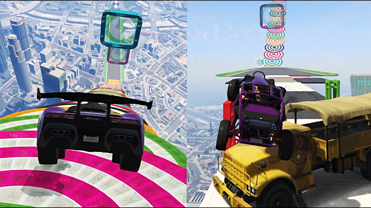 RAMPA EPICA Y AMIGOS 💩 GTA V ONLINE