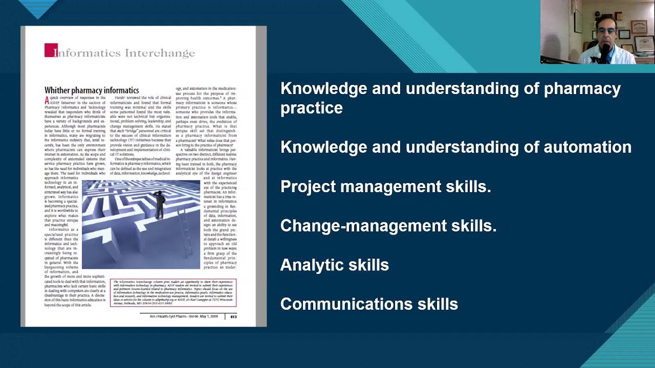 Pharmacy Informatics Journal Club 2