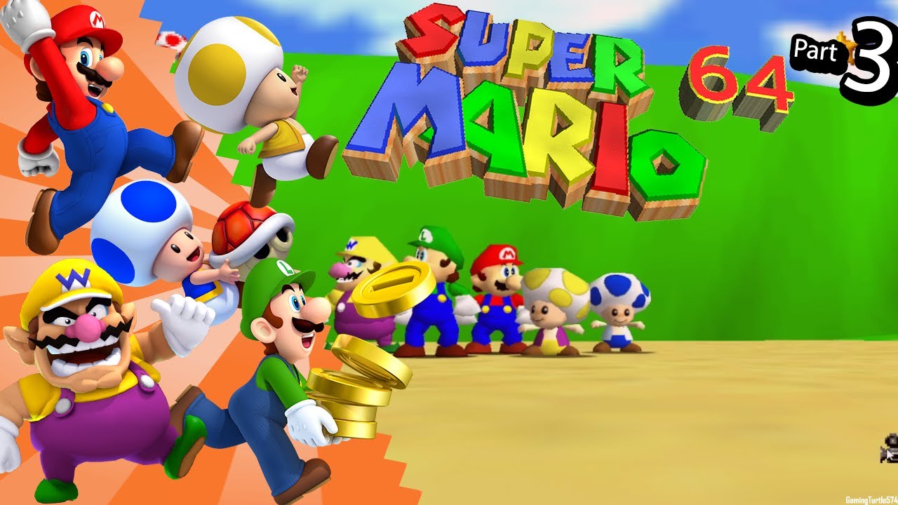 Super Mario 64 Multiplayer: Part 3 | 5 Players