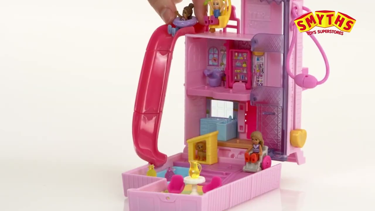 Le Coffret de jeu Maison Compacte Polly Pocket x Barbie est chez Smyths Toys