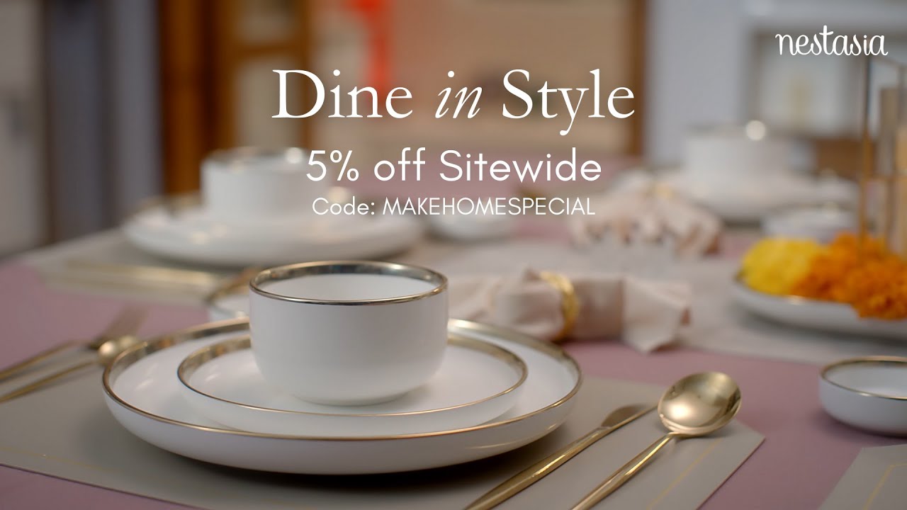 Dine In Style | Discover The Perfect Blend Of Style And Taste With Nestasia