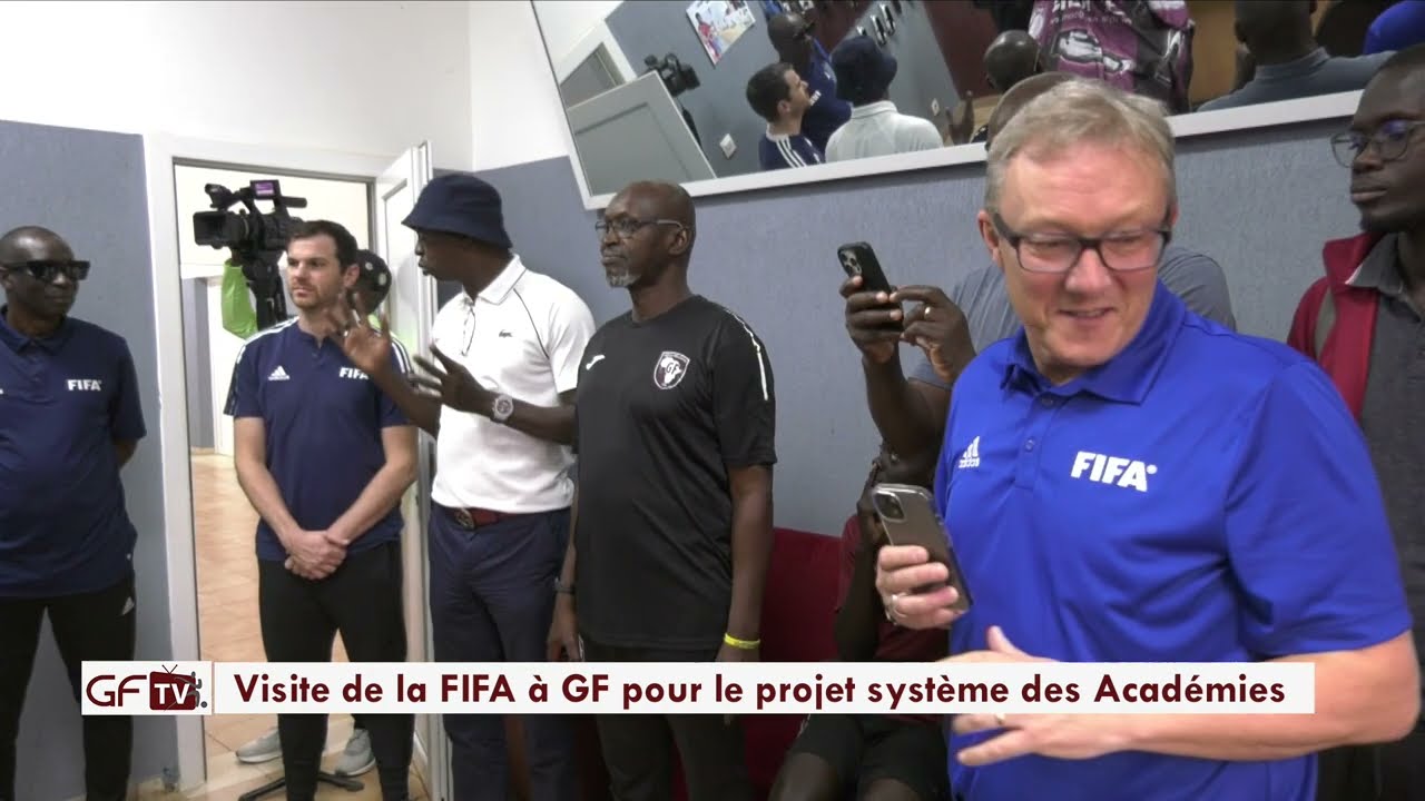 Visite de la FIFA à GF pour le projet système des Académies