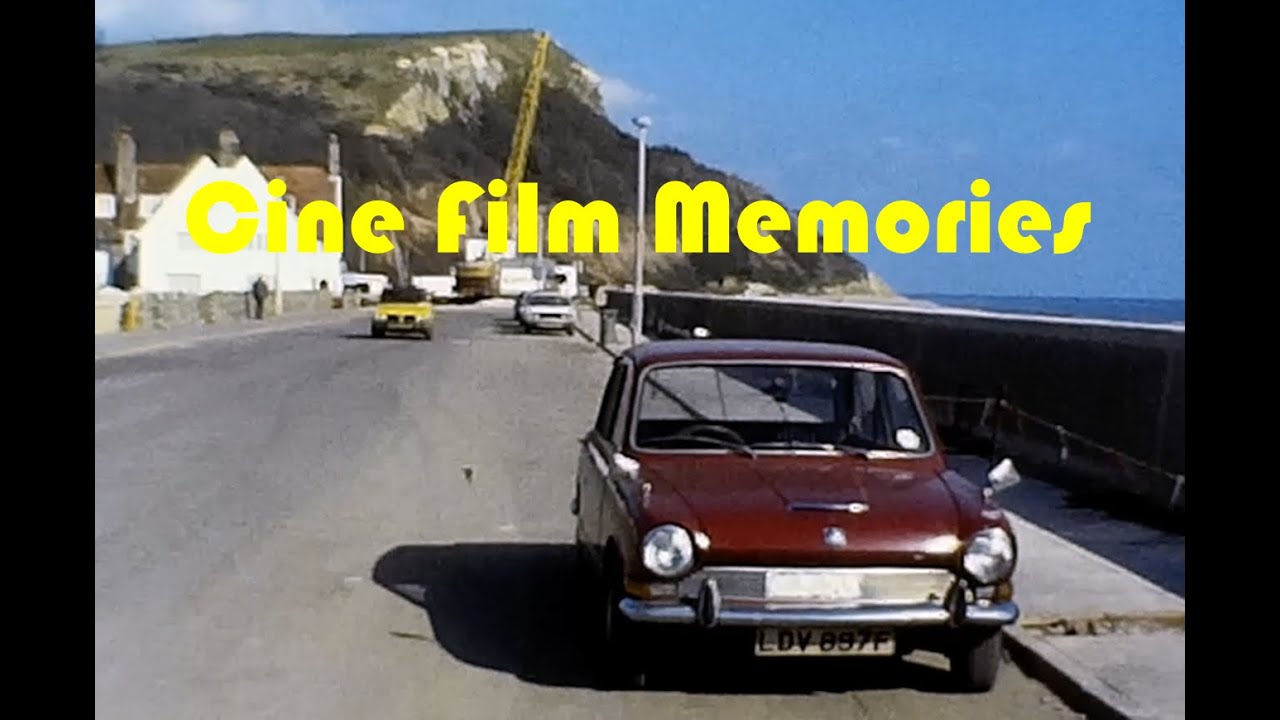 Building the Sea Wall, Seaton, Devon, 1980 Amateur Home Movie Cine Film