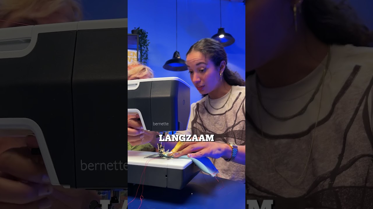 Is de BERNETTE geschikt voor BEGINNERS? 🤔🧵 #bol #bernette #naaimachine