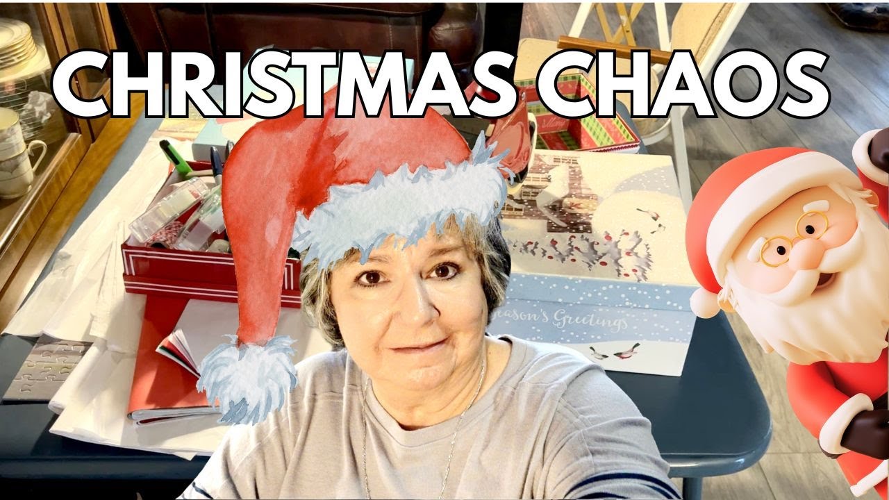 Christmas Chaos VLOGMAS DAY 6 Having a Bad Day and Trying to Make the Most of Christmas Decorating