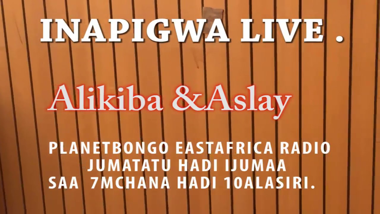 #CHEKI UFUNDI WA ASLAY  & ALIKIBA .INAPIGWA LIVE NDANI YA PLANET BONGO