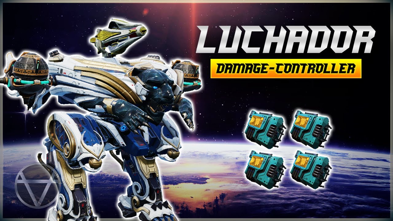 [WR] 🔥 Luchador w/ 4X Damage Controller (Can You Heal Back 100% HP??) – Gameplay | War Robots