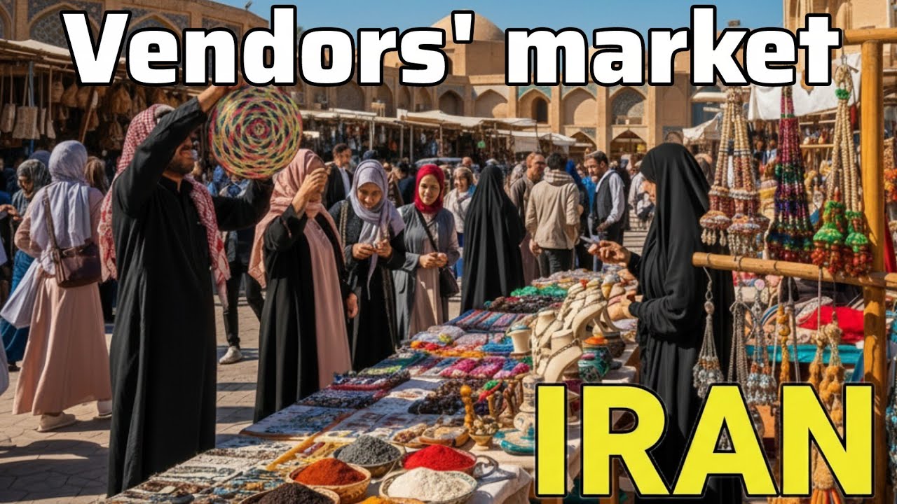IRAN🇮🇷 Nightlife of Iranian people: Bandar Abbas beach and bazaar!😳🌙
