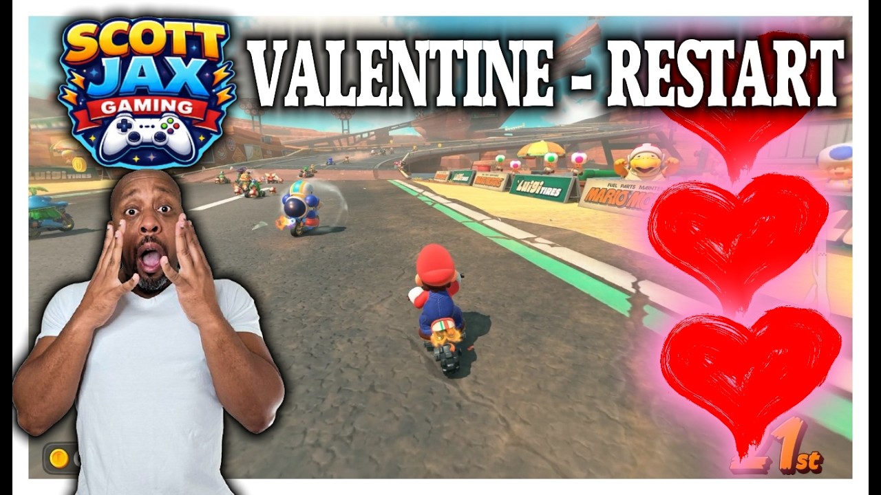 Mario Kart Valentine’s Challenge 💘 Love Rules ONLY!