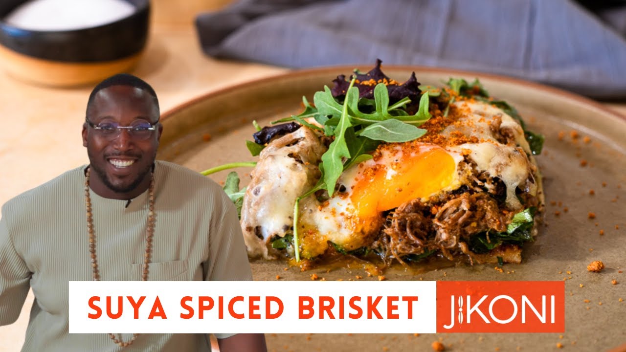 Suya-Spiced Brisket Sandwich with Chef Eros | Jikoni