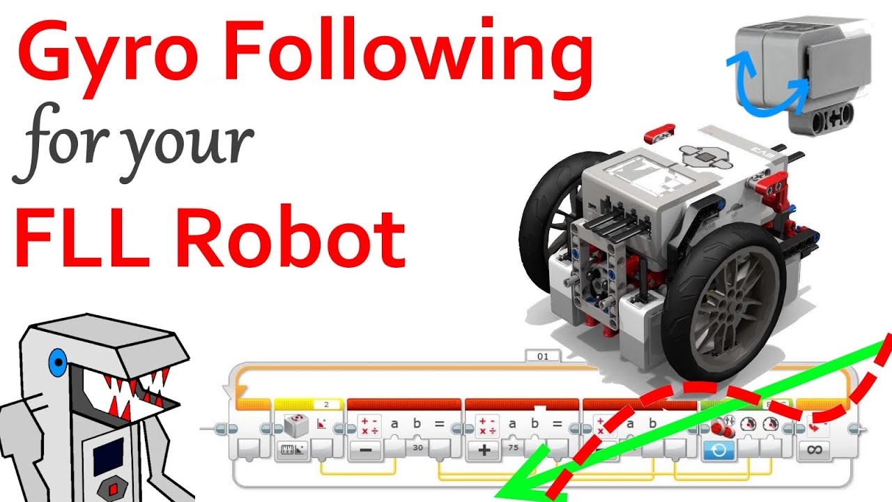 Gyro Following - More Accurately Control your FLL Robot