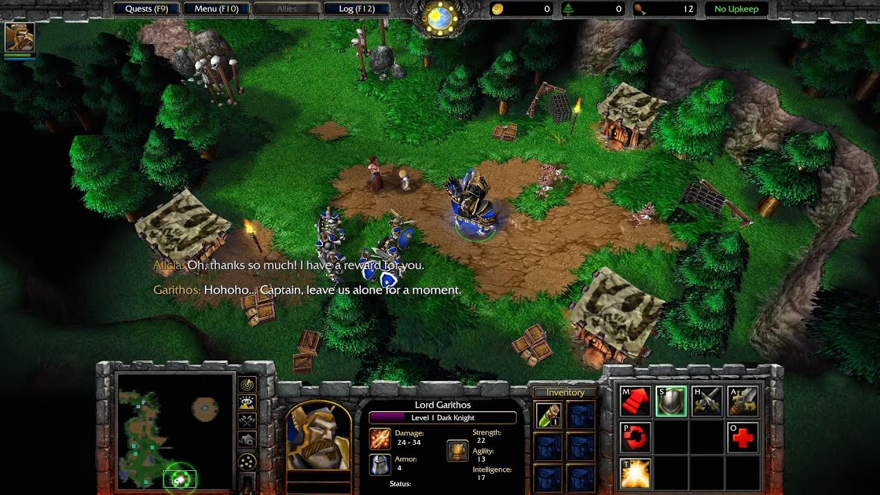 Garithos saves Little Timmy from the Gnolls