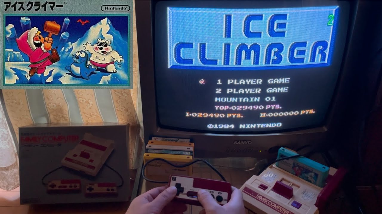 ファミコン アイスクライマー / Famicom - Ice Climber