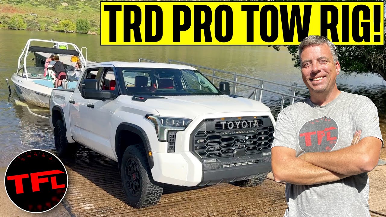 Подходит ли Toyota Tundra TRD Pro для буксировки на выходные? Я беру лодку и отправляюсь на озеро!