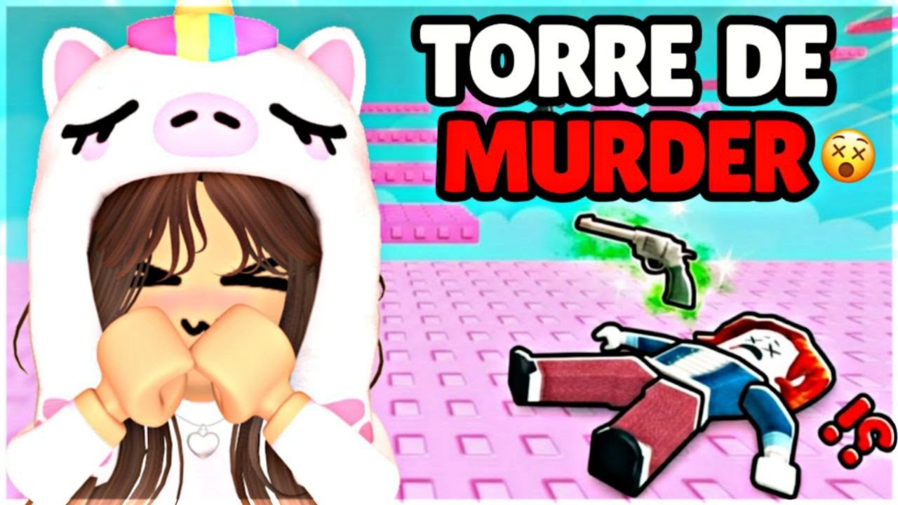 VOCÊ TEM QUE SOBREVIVER NESSA TORRE ATÉ O FINAL NO ROBLOX (Murder Tower)