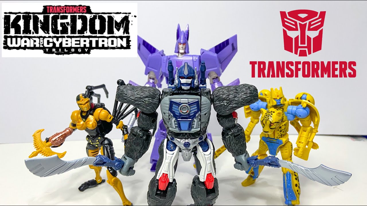 UNBOXING Transformers Kingdom Figures