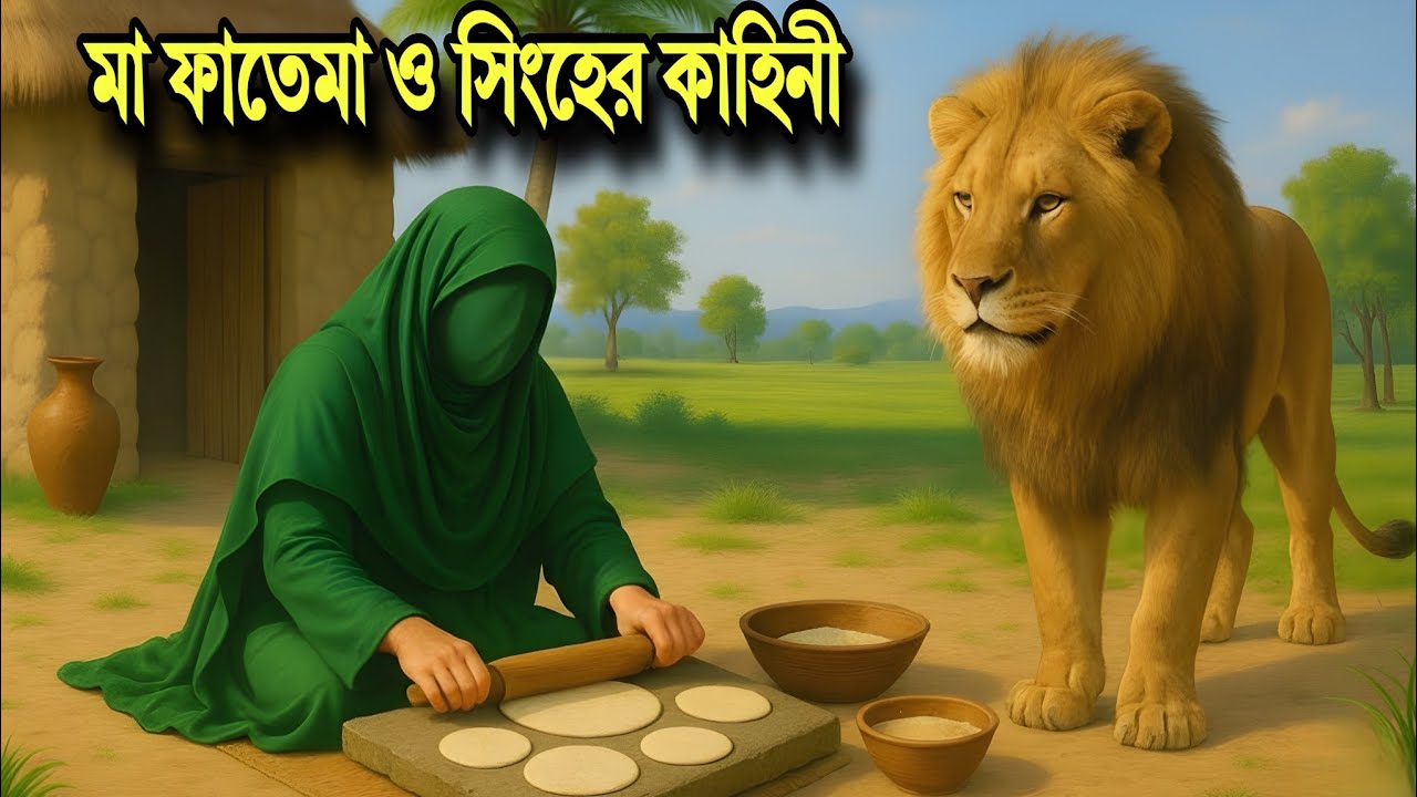 মা ফাতেমা ও সিংহের আজব কাহিনী ||  মা ফাতেমার আজমতে অসাধারণ গল্প || Islamic Voice Bangla