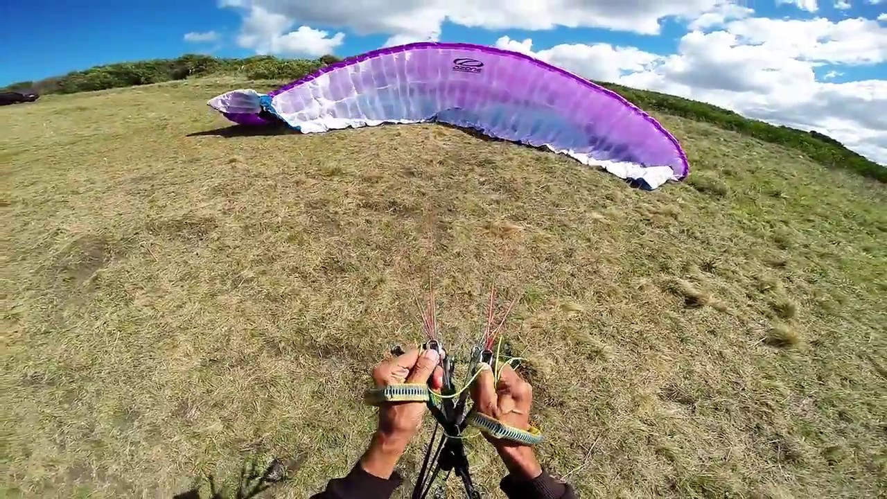 Parapente en Punta Ballena,  Maldonado, Uruguay