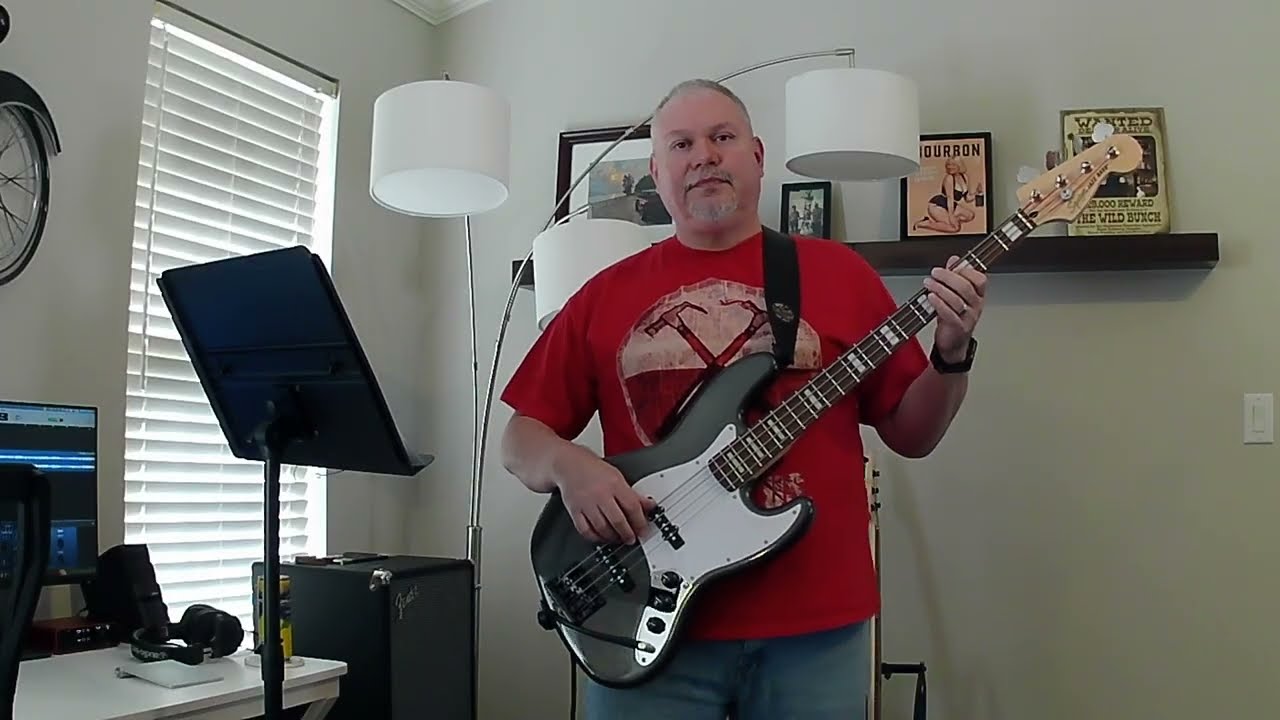 Gnarls Barkley - Crazy (Bass cover)