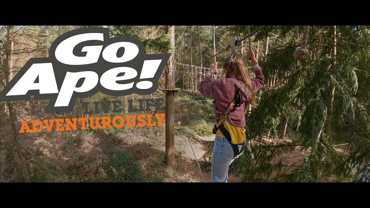 Go Ape Highlodge Forrest | Thetford Treetop adventure!