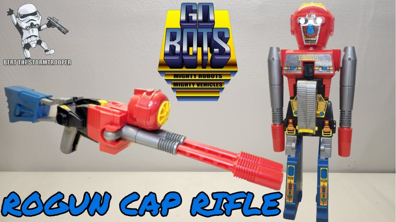 Винтовка GoBots Arco ROGUN CAP! Обзоры штурмовика Берта!