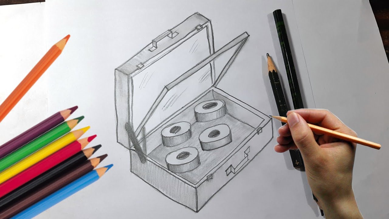 How to draw  Solar Coocker  Diagram Step by step | Solar coocker