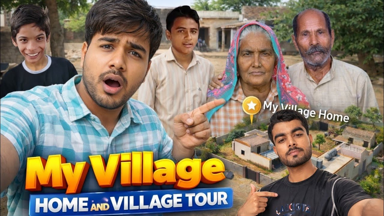 My Village Home Tour 🏡 | Roads, Farms & Grandparents ❤️ | Village Life Vlog