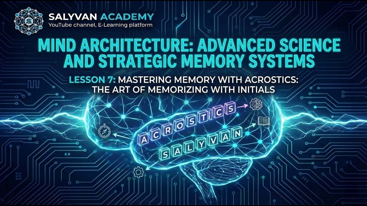 How to Memorize Lists Instantly: Acrostics & Acronyms (Lesson 7)