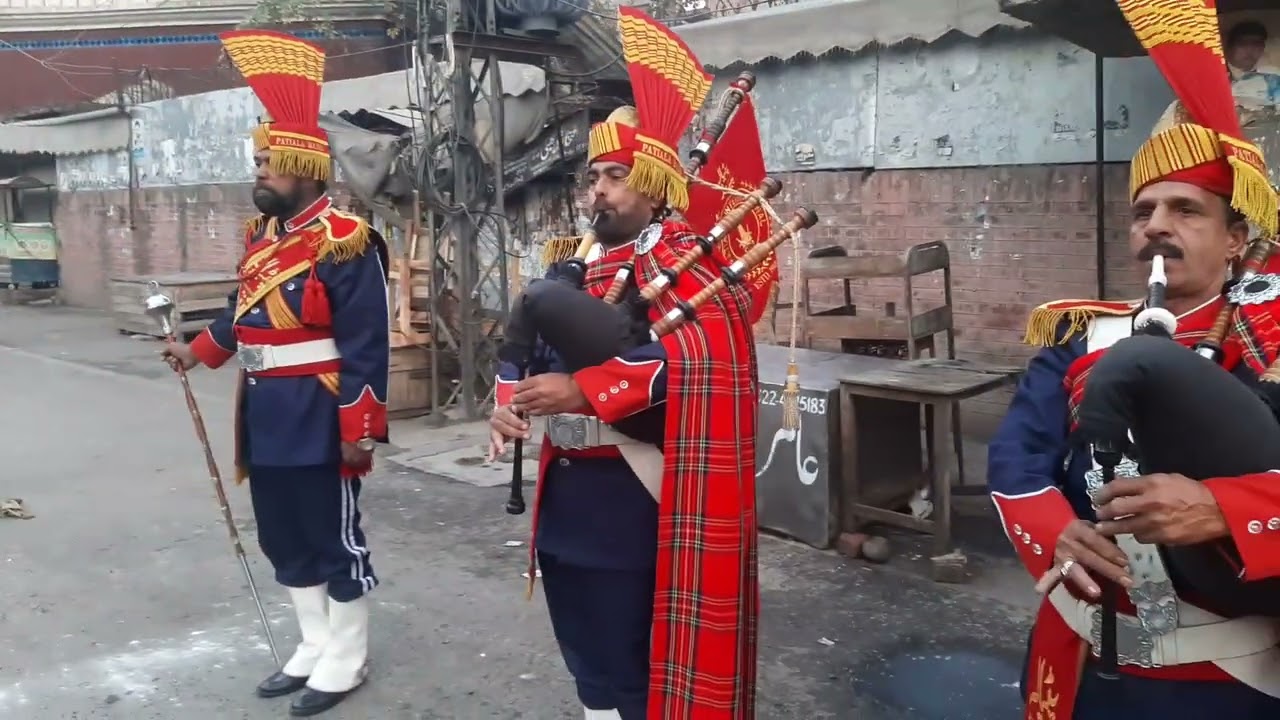 #PATIALA#INTERNATIONAL#BAND®️.INDIAN SONG BILONI TERA LAL KAGHRA .🥁🥁🎺