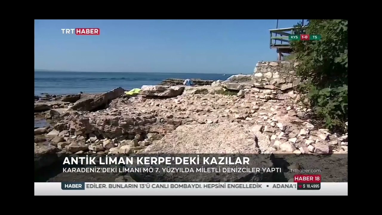 Kerpe Limanı Karadeniz'in en eski limanlarından. Bakın orada neler oluyor.?