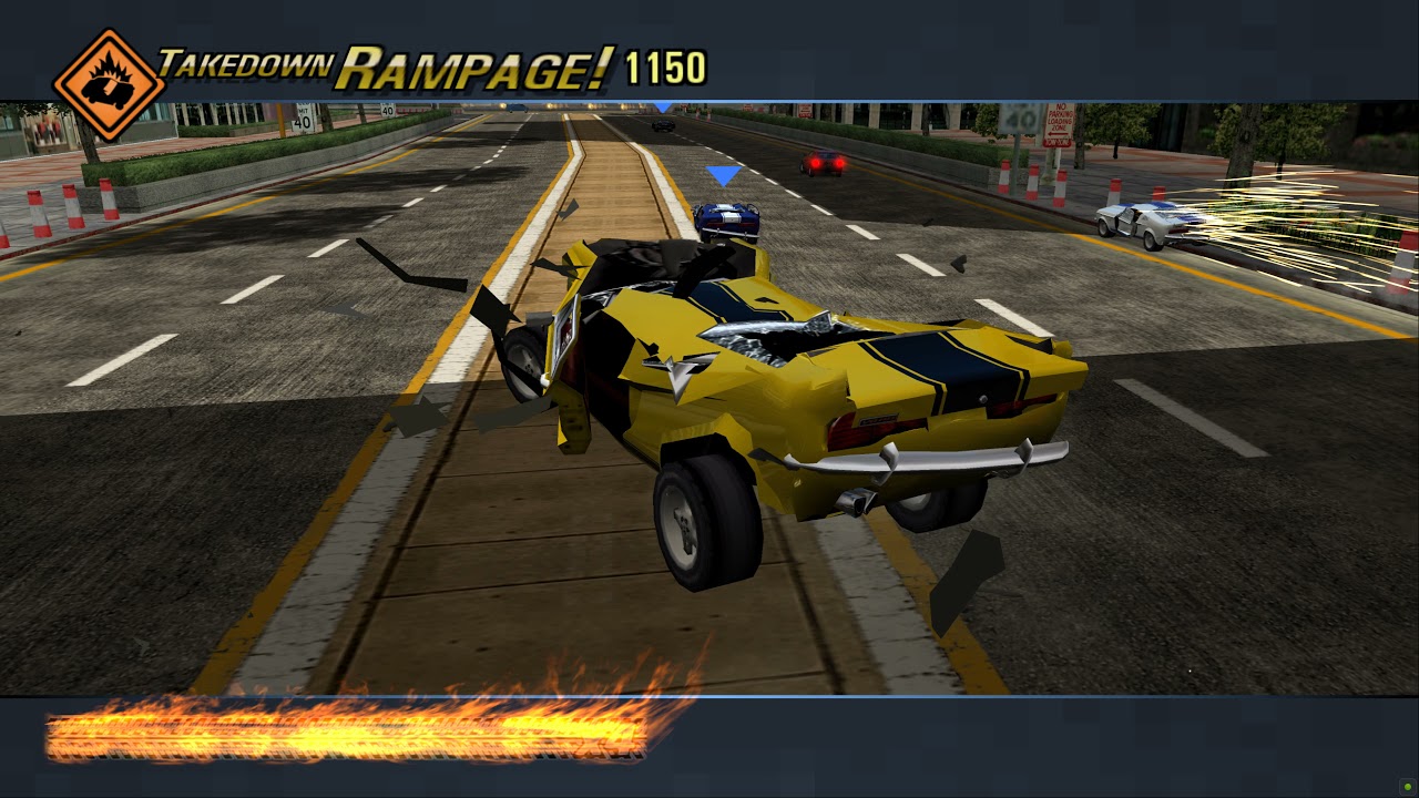 Burnout 3 Takedown - Road Rage - Downtown Southbound (81 Takedowns)