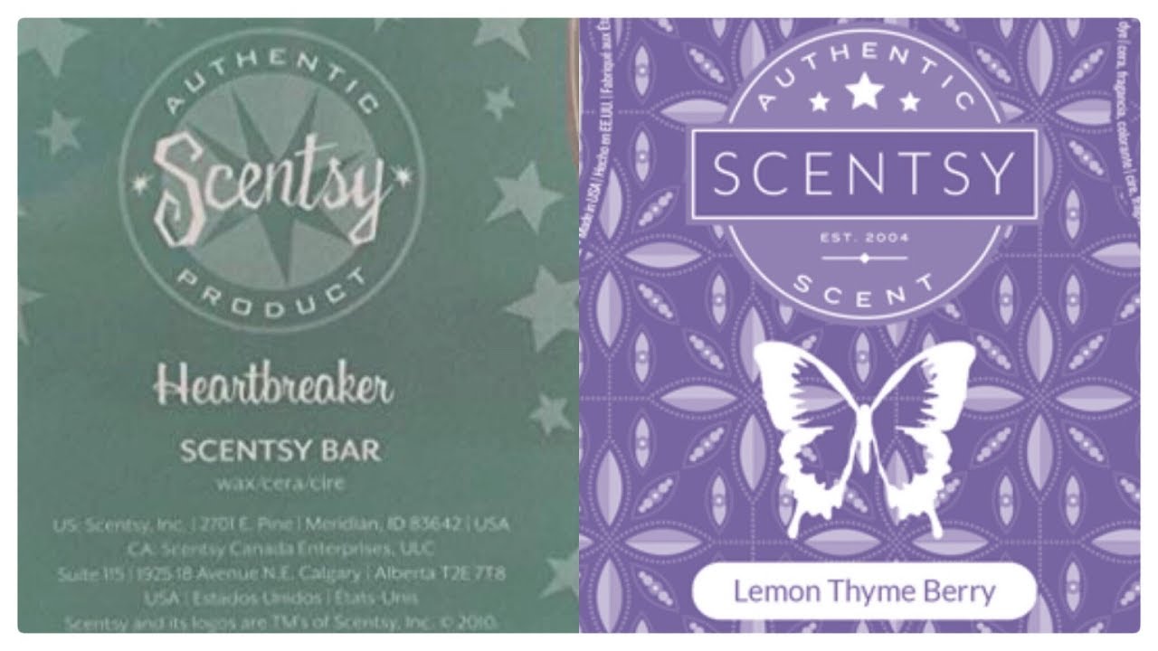 Tester Tuesday #46 Heartbreaker and Lemon Thyme Berry (Scentsy Reviews)