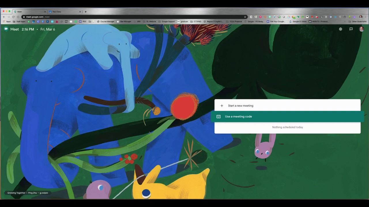 Google Hangouts Meet Tutorial 2020