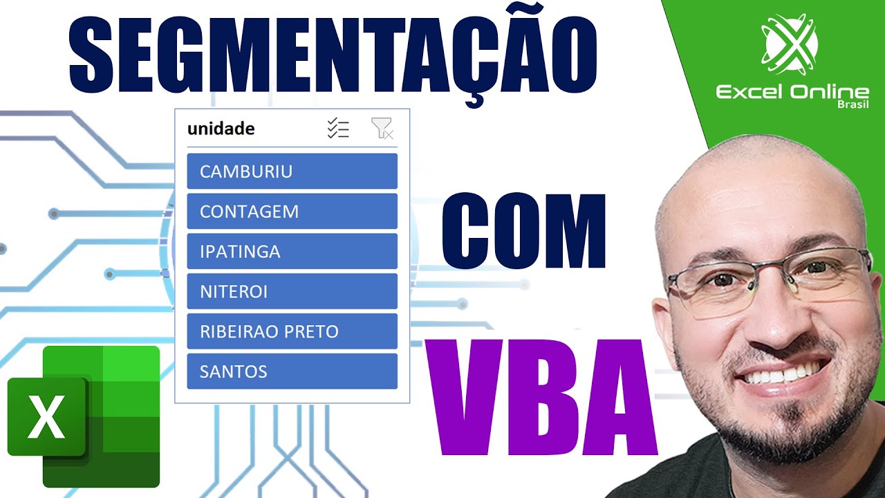 ✅VBA - Segmentação de Dados AUTOMÁTICA no Excel