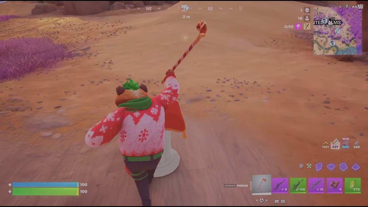 Fortnite first win in the new map