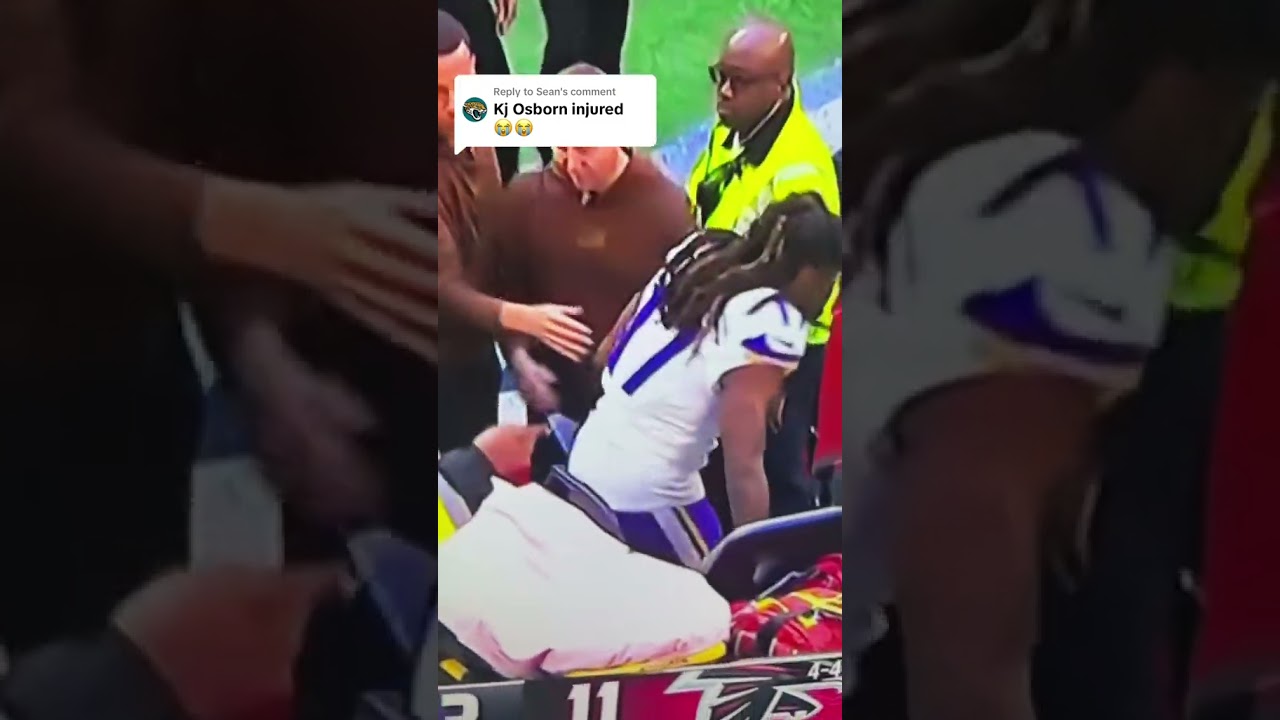 KJ Osborn was injured