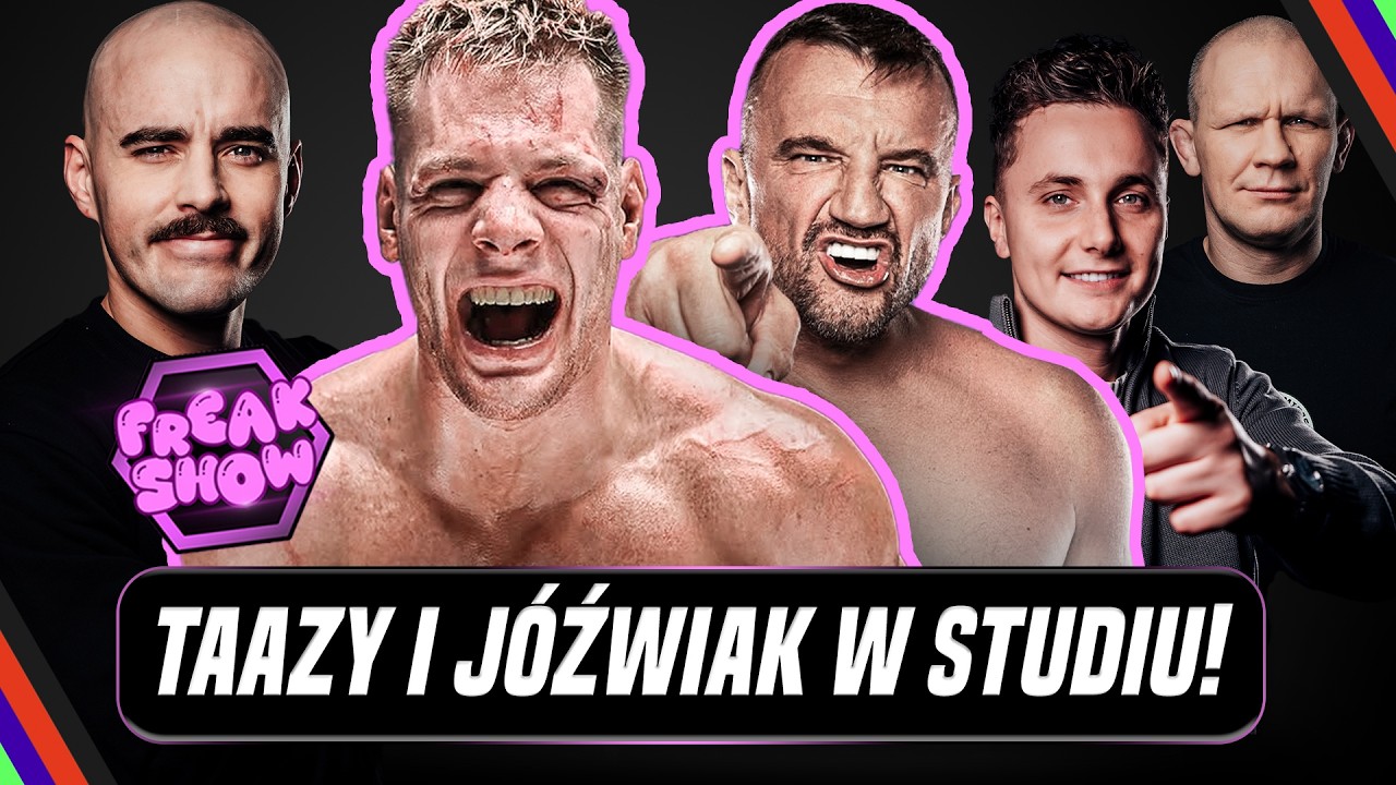 FREAK SHOW! KONFRONTACJA PASTERNAK VS TAAZY, J&Oacute;ŹWIAK POZWIE RYTĘ, MURAN POZWANY PRZEZ FAME