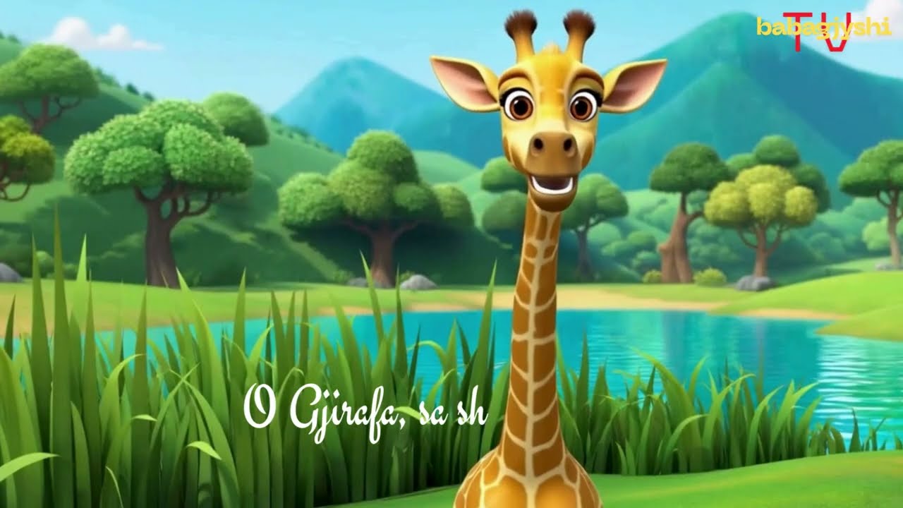 Gjirafa Qafëgjate - Këngë për fëmijë Shqip