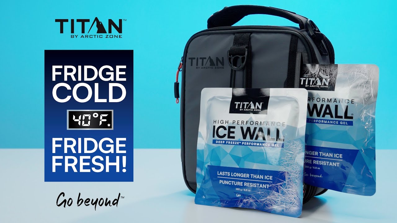 NEW Titan Fridge Cold Expandable Lunch Bag - Top Features