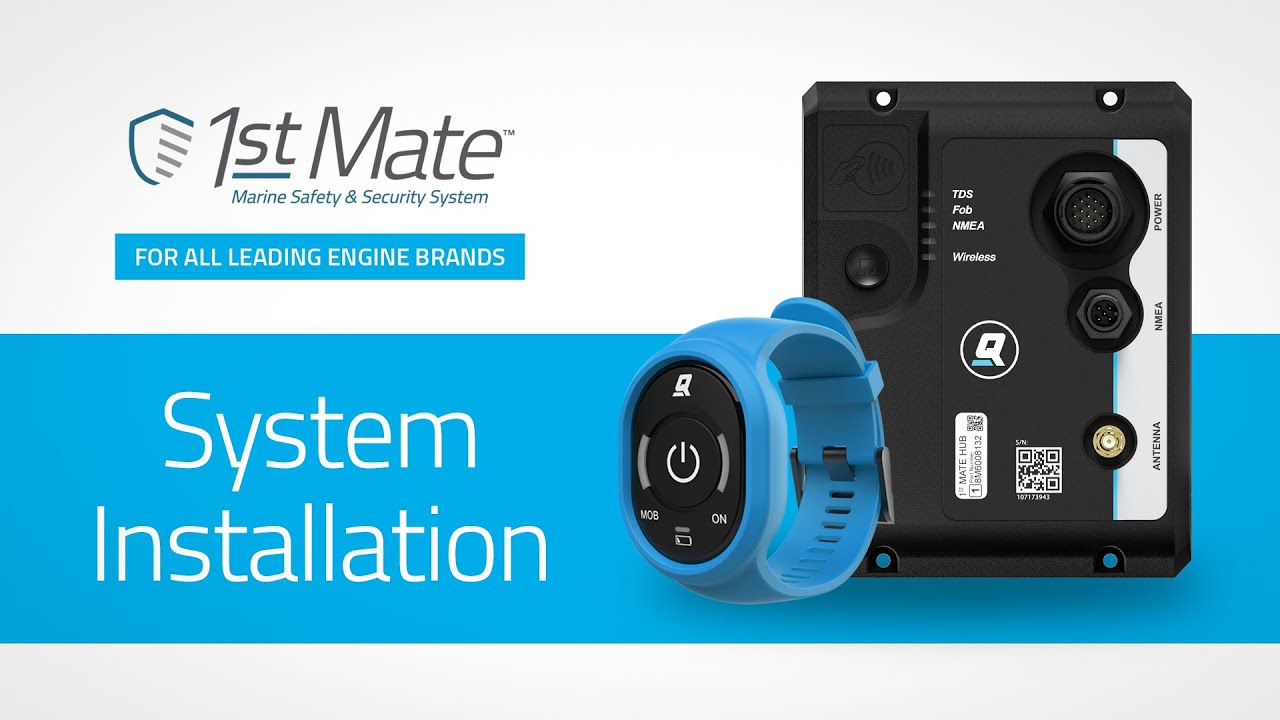 How-to Install the 1st Mate Marine Safety & Security System™ for All Leading Engine Brands