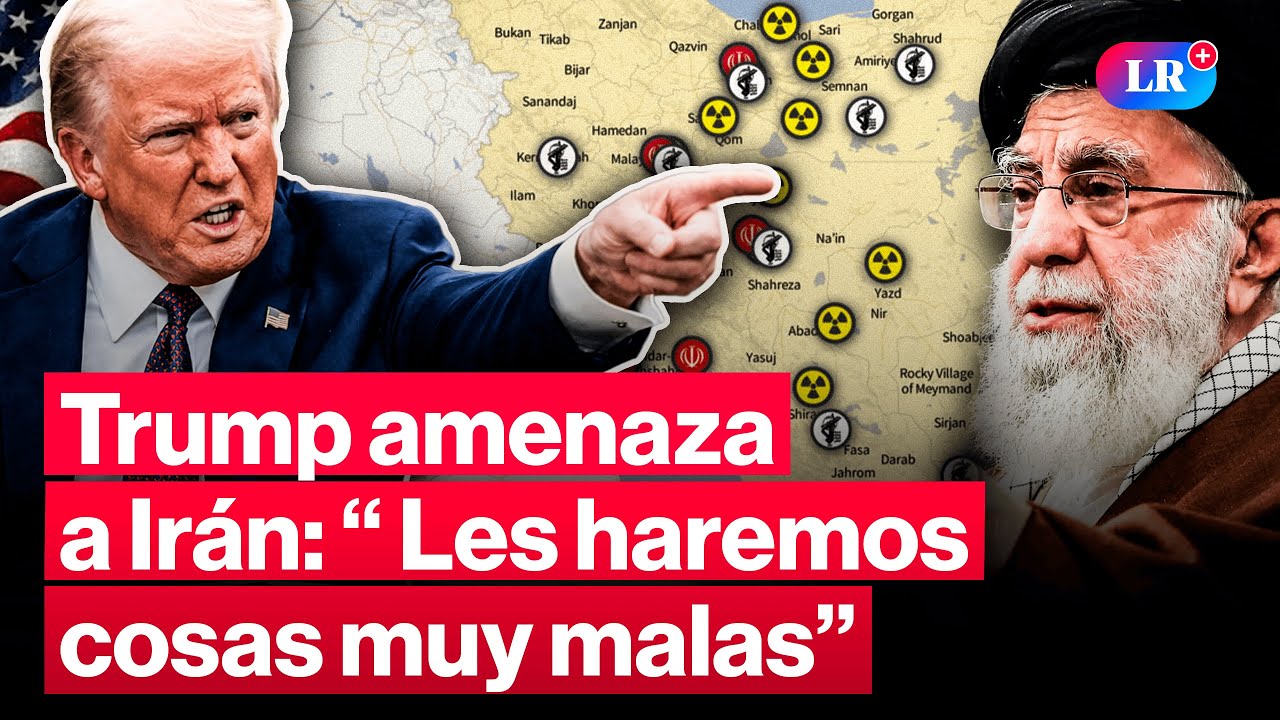 “Debería estar muy preocupado”: Trump lanza ultimátum a líder de Irán #LR